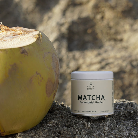Silky smooth ceremonial matcha with creamy foam, matcha lovers in Canada.