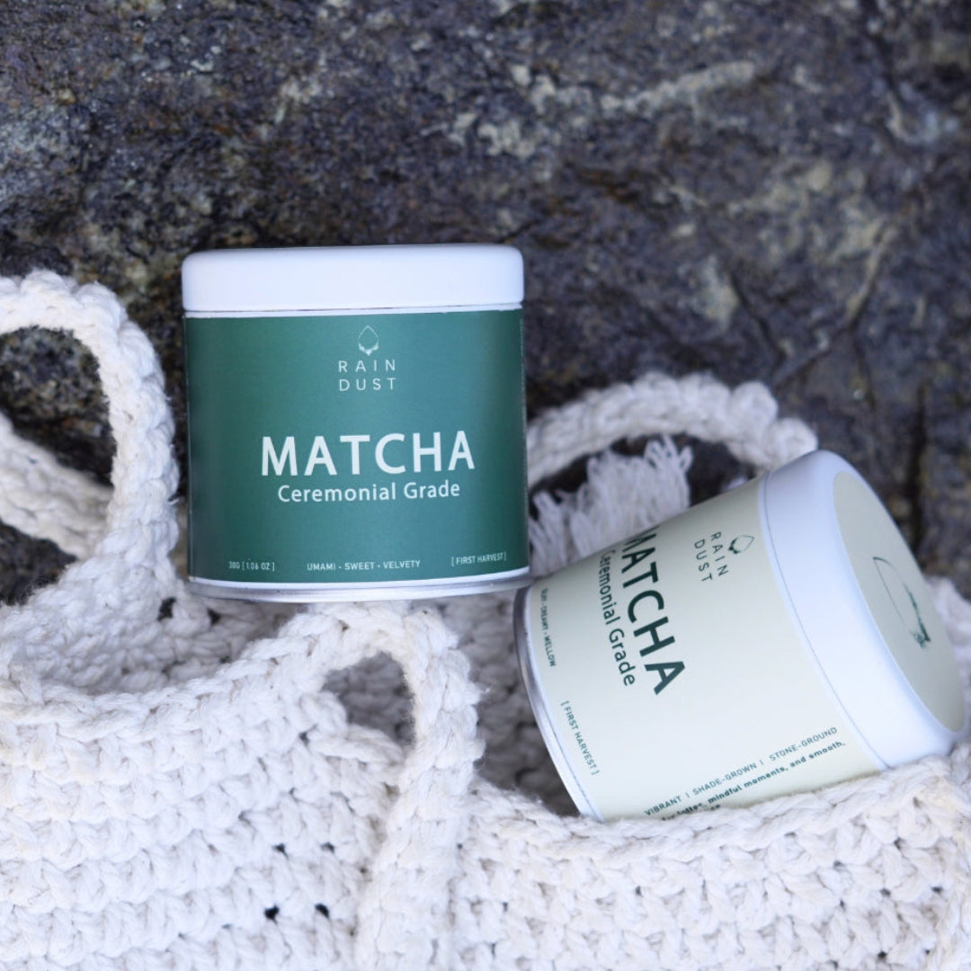 High-quality organic matcha powder sold in Canada with bold umami flavor.