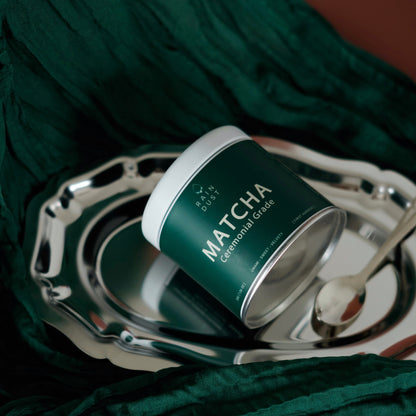 100% ceremonial-grade Japanese matcha green tea. Amazing natural creaminess and umami flavor. Raindust Matcha has high levels of antioxidants 