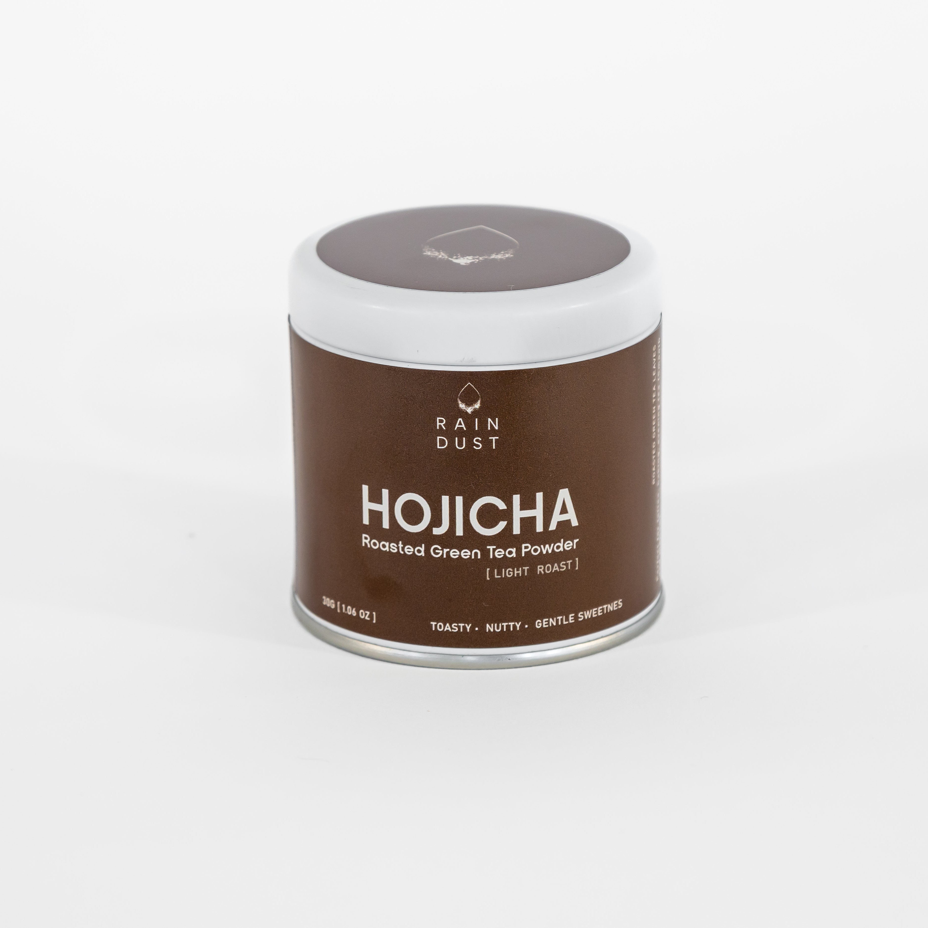 Hojicha Roasted Green Tea Powder – Smooth Toasted Japanese Green Tea with Nutty Caramel Notes for Lattes and Mindful Rituals