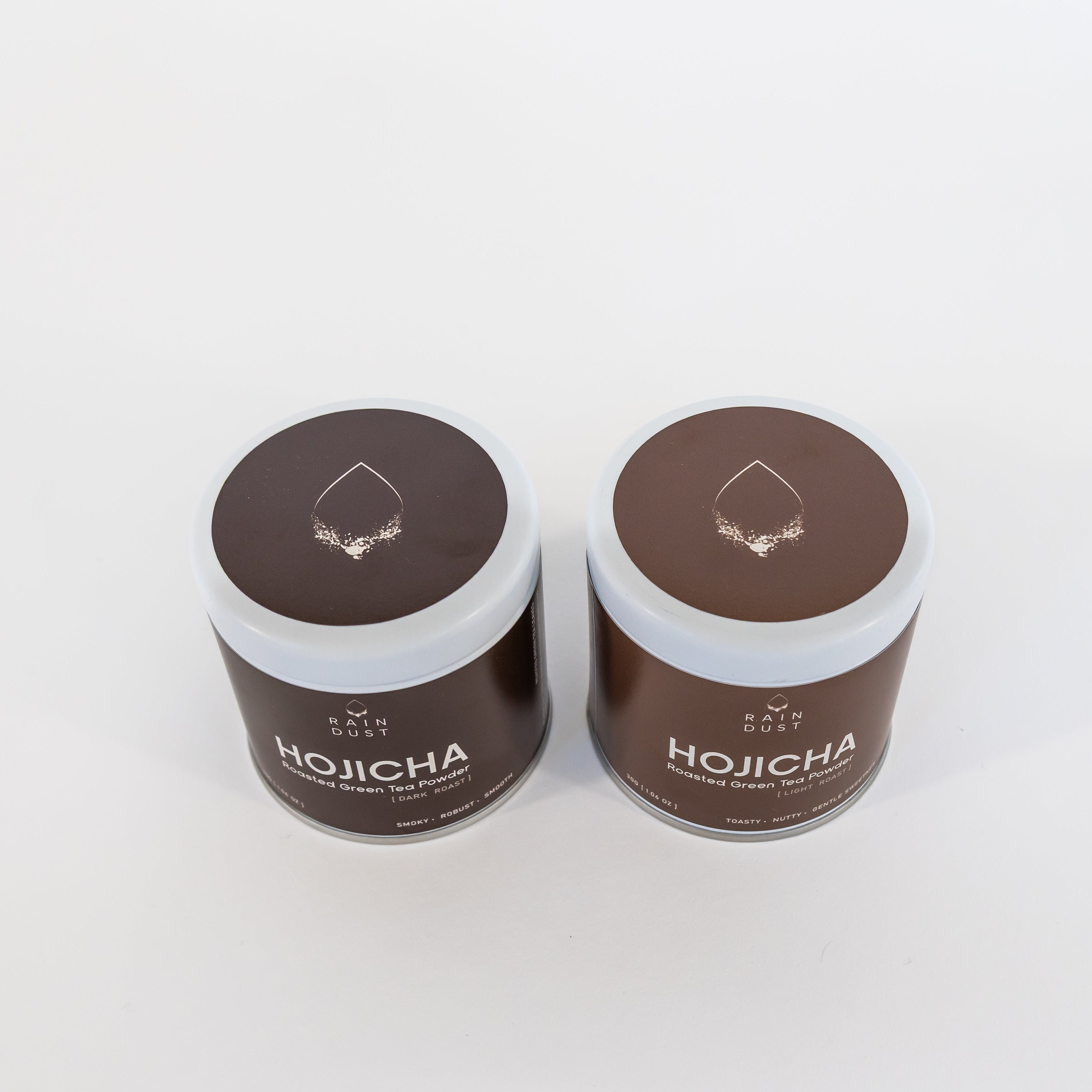 Light & Dark Roast Hojicha Combo | Premium Japanese Roasted Green Tea Set